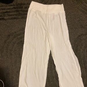 Kona Sol White Beach Pants Coverup